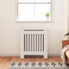 Cache-Radiateur 2 pcs Blanc 78 x 19 x 81,5 cm Bois d'ingénierie 543855543855