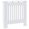 Cache-Radiateur 2 pcs Blanc 78 x 19 x 81,5 cm Bois d'ingénierie 543855543855