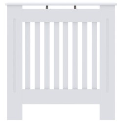 Cache-Radiateur 2 pcs Blanc 78 x 19 x 81,5 cm Bois d'ingénierie 543855543855