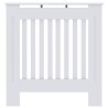 Cache-Radiateur 2 pcs Blanc 78 x 19 x 81,5 cm Bois d'ingénierie 543855543855