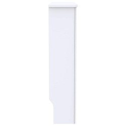 Cache-Radiateur 2 pcs Blanc 78 x 19 x 81,5 cm Bois d'ingénierie 543855543855
