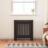Cache-Radiateur Noir 78 x 19 x 81,5 cm Bois d'ingénierie 543856543856