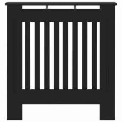 Cache-Radiateur Noir 78 x 19 x 81,5 cm Bois d'ingénierie 543856543856