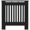 Cache-Radiateur Noir 78 x 19 x 81,5 cm Bois d'ingénierie 543856543856