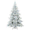 Sapin de Noël Artificiel à Branches Articulées Blanc 240 cm 543860543860