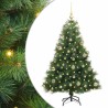 Sapin de Noël artificiel avec 150 LED Vert 120 cm PE et PVC 543862543862