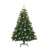 Sapin de Noël artificiel avec 150 LED Vert 120 cm PE et PVC 543862543862