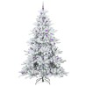 Sapin de Noël Artificiel à Branches Articulées Blanc 240 cm 543864543864