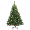 Sapin de Noël artificiel avec 150 LED Vert 120 cm PE et PVC 543865543865