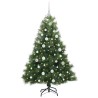 Sapin de Noël artificiel avec 150 LED Vert 150 cm PE et PVC 543867543867