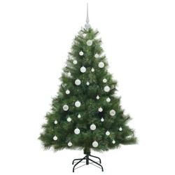 Sapin de Noël artificiel avec 150 LED Vert 150 cm PE et PVC 543867543867