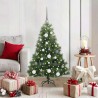 Sapin de Noël artificiel avec 150 LED Vert 120 cm PE et PVC 543868543868