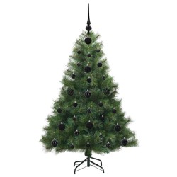 Sapin de Noël artificiel avec 150 LED Vert 120 cm PE et PVC 543869543869