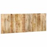  Tête de lit 140 cm bois de manguier brut massif 