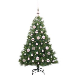 Sapin de Noël artificiel avec 150 LED Vert 120 cm PE et PVC 543870543870