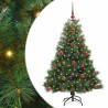 Sapin de Noël artificiel avec 150 LED Vert 120 cm PE et PVC 543871543871