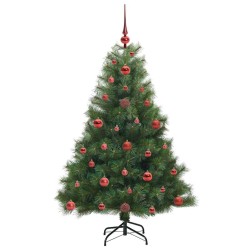 Sapin de Noël artificiel avec 150 LED Vert 120 cm PE et PVC 543871543871