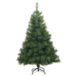 Sapin de Noël artificiel avec 150 LED Vert 120 cm PE et PVC 543871543871