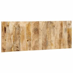  Tête de lit 140 cm bois de manguier brut massif 