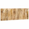  Tête de lit 140 cm bois de manguier brut massif 