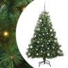 Sapin de Noël artificiel avec 150 LED Vert 150 cm PE et PVC 543872543872