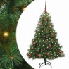 Sapin de Noël artificiel avec 150 LED Vert 150 cm PE et PVC 543874543874