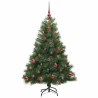 Sapin de Noël artificiel avec 150 LED Vert 150 cm PE et PVC 543874543874