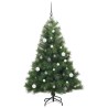 Sapin de Noël artificiel avec 150 LED Vert 150 cm PE et PVC 543886543886