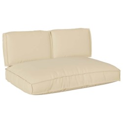 Ensemble de coussins 3 pcs Beige Tissu Oxford 543887543887