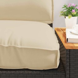 Ensemble de coussins 3 pcs Beige Tissu Oxford 543887543887