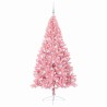 Sapin de Noël artificiel pré-éclairé Rose 180 cm PVC 543889543889