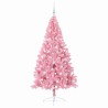 Sapin de Noël artificiel pré-éclairé Rose 180 cm PVC 543889543889