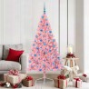 Sapin de Noël artificiel pré-éclairé Rose 180 cm PVC 543890543890