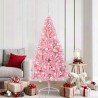 Sapin de Noël artificiel pré-éclairé Rose 180 cm PVC 543891543891