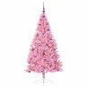 Sapin de Noël artificiel pré-éclairé Rose 180 cm PVC 543900543900