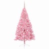 Sapin de Noël artificiel pré-éclairé Rose 180 cm PVC 543909543909