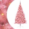 Sapin de Noël artificiel pré-éclairé Rose 180 cm PVC 543913543913