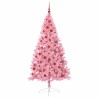 Sapin de Noël artificiel pré-éclairé Rose 180 cm PVC 543913543913