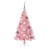Sapin de Noël artificiel pré-éclairé Rose 120 cm PVC 543919543919
