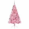 Sapin de Noël artificiel pré-éclairé Rose 180 cm PVC 543923543923