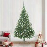 Sapin de Noël artificiel pré-éclairé Vert 240 cm PVC 543924543924