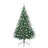 Sapin de Noël artificiel pré-éclairé Vert 210 cm PVC 543926543926