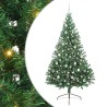 Sapin de Noël artificiel pré-éclairé Vert 210 cm PVC 543927543927