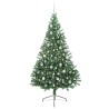 Sapin de Noël artificiel pré-éclairé Vert 210 cm PVC 543927543927