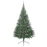 Sapin de Noël artificiel pré-éclairé Vert 210 cm PVC 543928543928