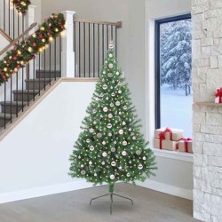 Sapin de Noël artificiel pré-éclairé Vert 240 cm PVC 543929543929