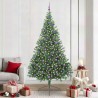 Sapin de Noël artificiel pré-éclairé Vert 240 cm PVC 543930543930