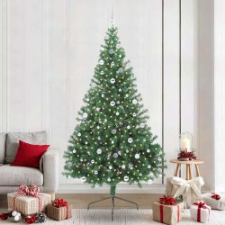 Sapin de Noël artificiel pré-éclairé Vert 240 cm PVC 543931543931