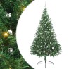 Sapin de Noël artificiel pré-éclairé Vert 240 cm PVC 543931543931