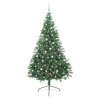 Sapin de Noël artificiel pré-éclairé Vert 240 cm PVC 543943543943